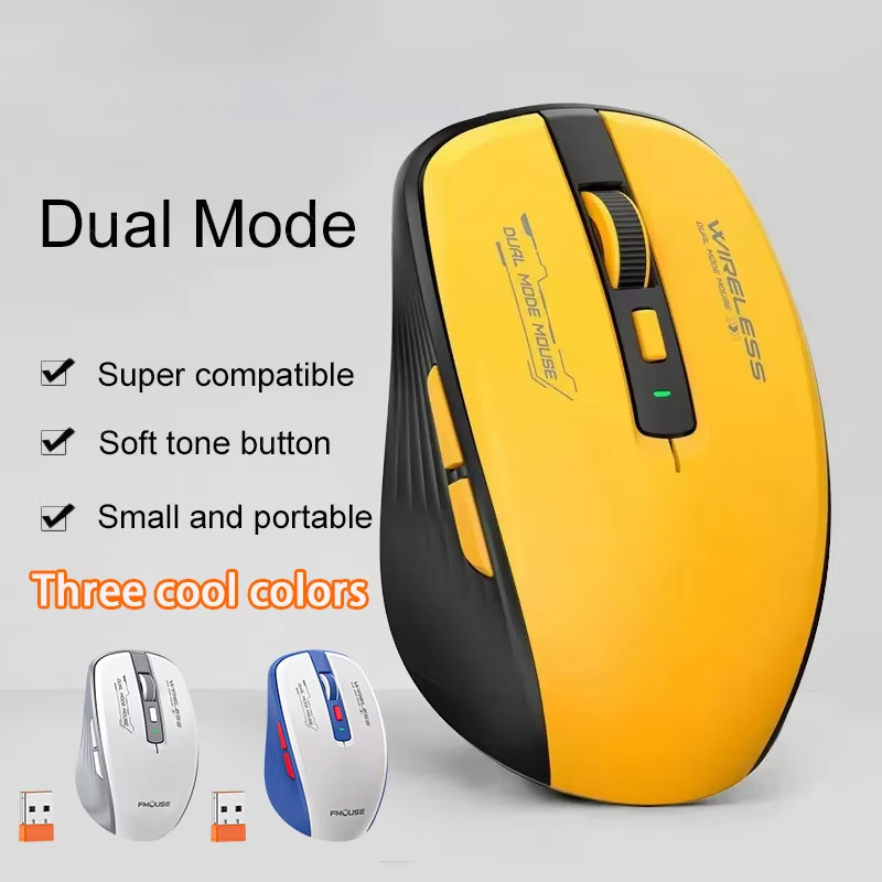 Laptop Mouse - M303L Bluetooth Wireless Mouse 2.4G Dual