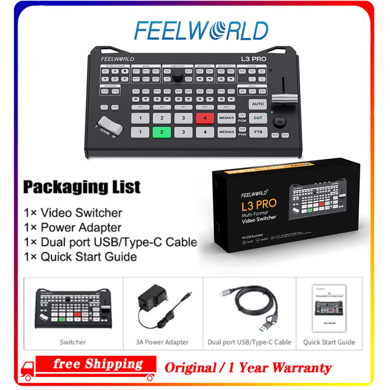 Hdmi Cable - FEELWORLD L3 PRO 5 Channel Video