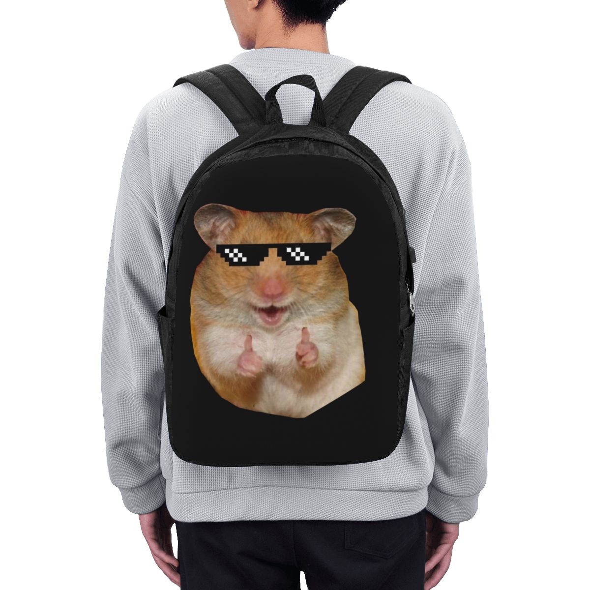 Funny Hamster Backpack Travel  - огляд і ціна Laptop Bag
