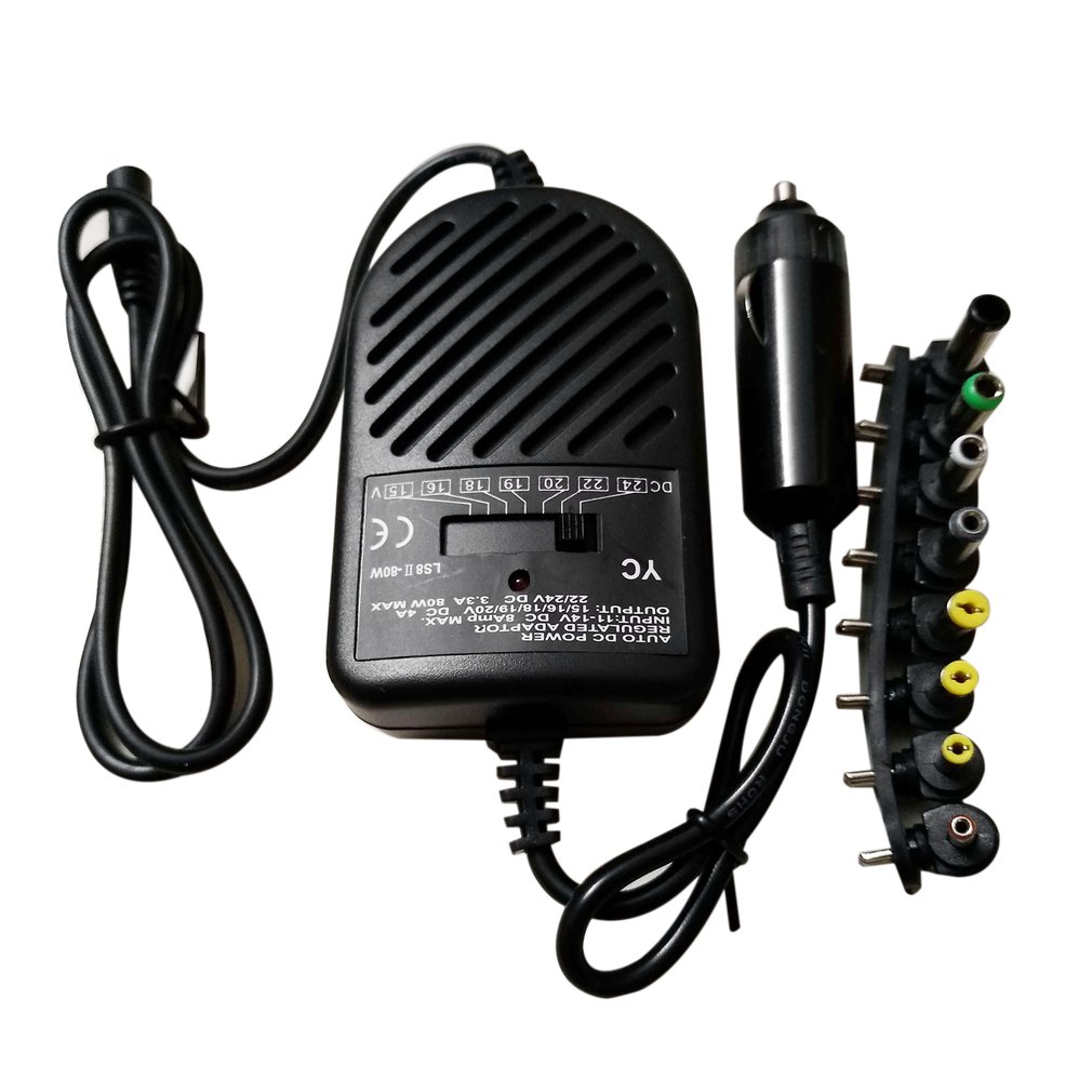 Universal 80W Portable Charger - огляд і ціна Laptop Charger