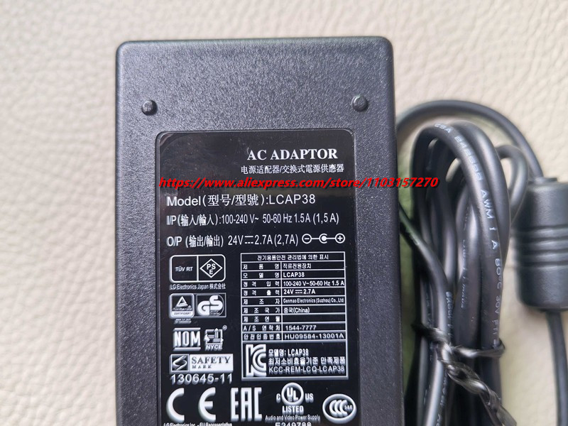 Original 24V 2.7A 65W AC Adapt - огляд і ціна Laptop Charger