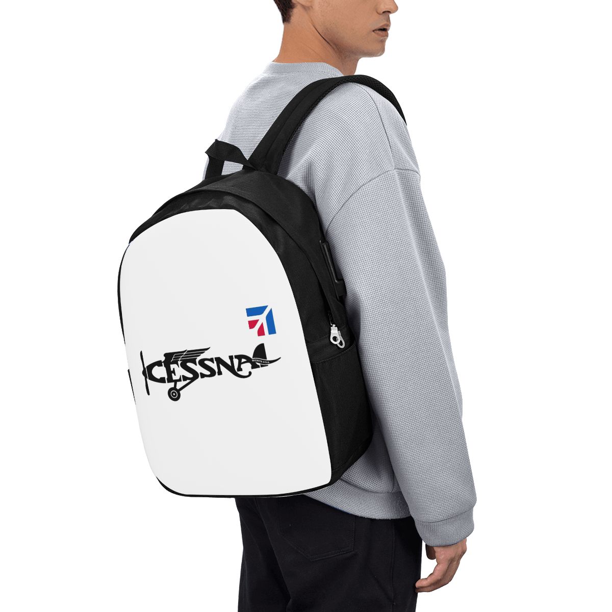 Cessna Logo Backpack Travel No - огляд і ціна Laptop Bag