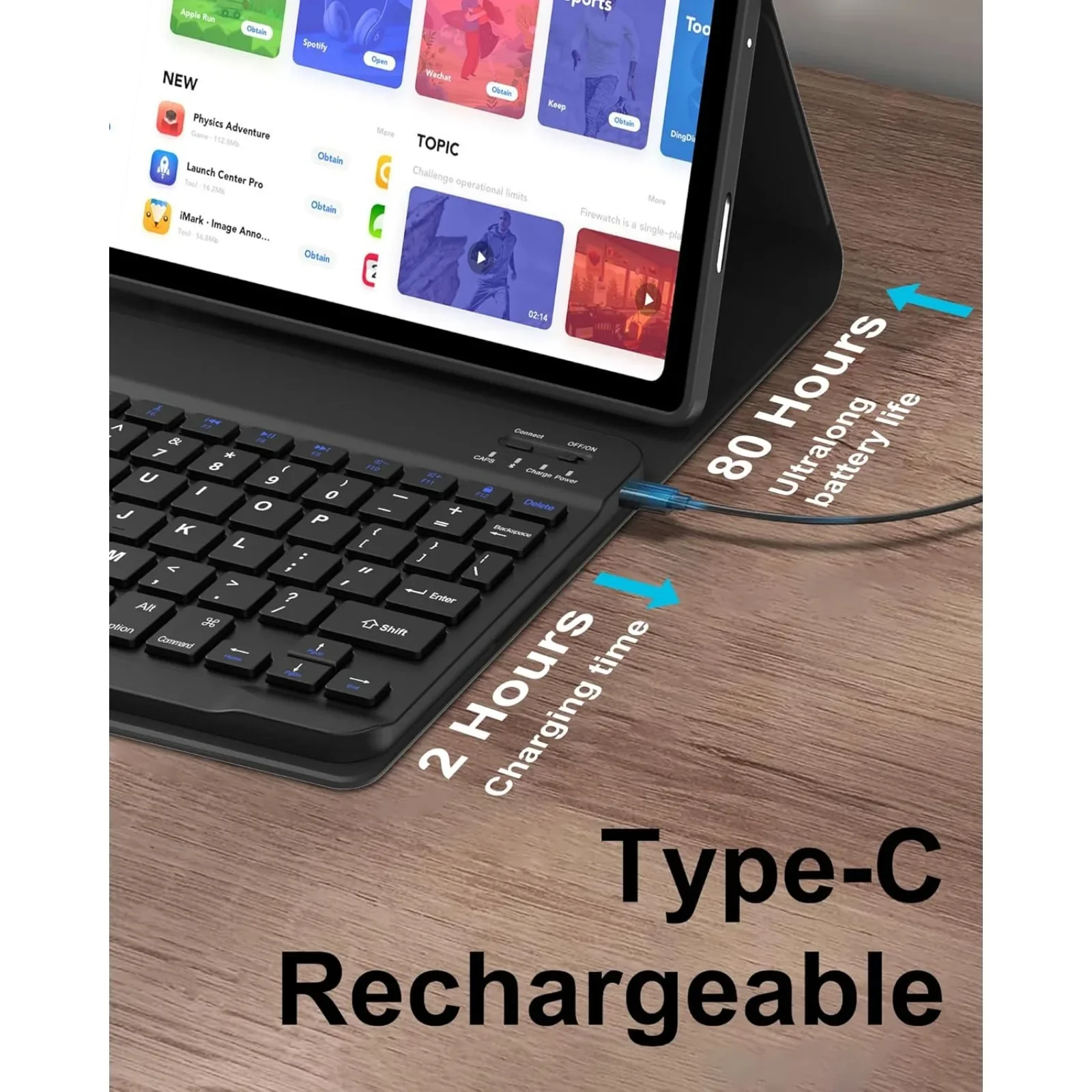 Keyboard Case for Honor Pad 10 - огляд і ціна Keyboard Cover