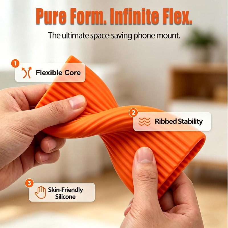Flexible Foldable Silicone Pho - огляд і ціна Laptop Stand