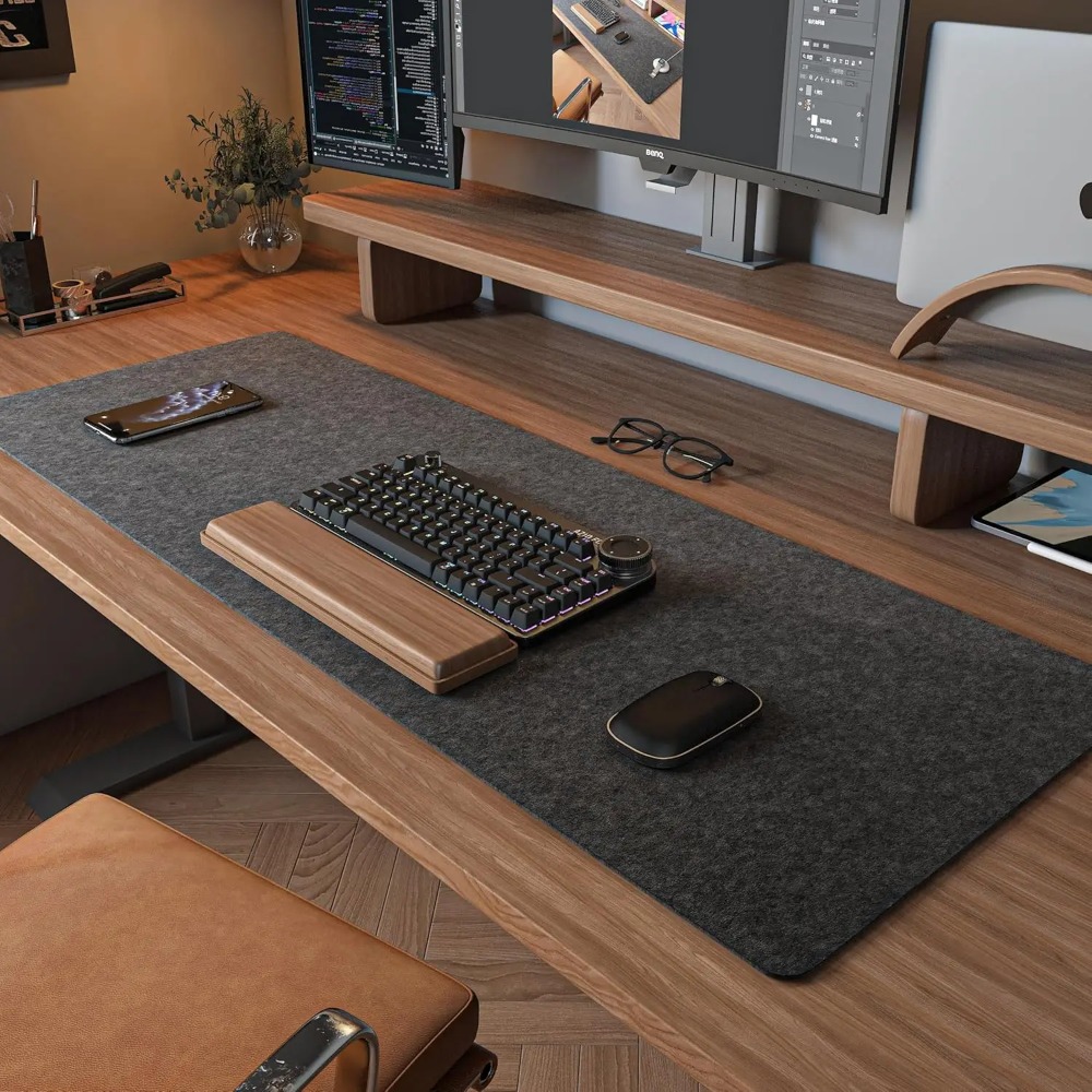 Felt Desk Mat Computer Mat for - огляд і ціна Keyboard Cover