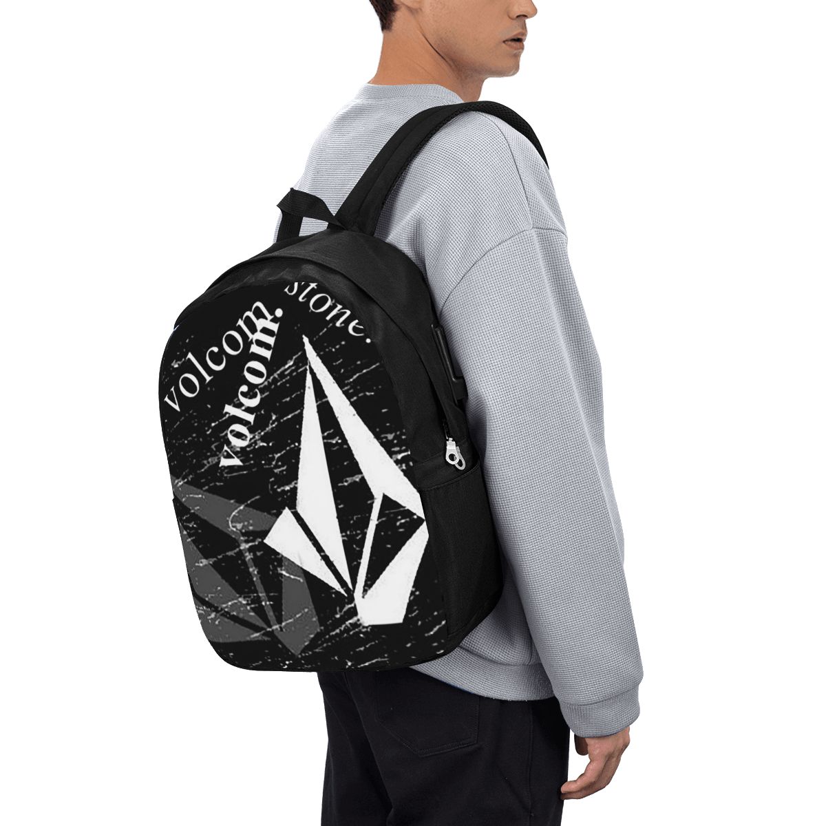 V-Volcom Logo Backpack Travel  - огляд і ціна Laptop Bag