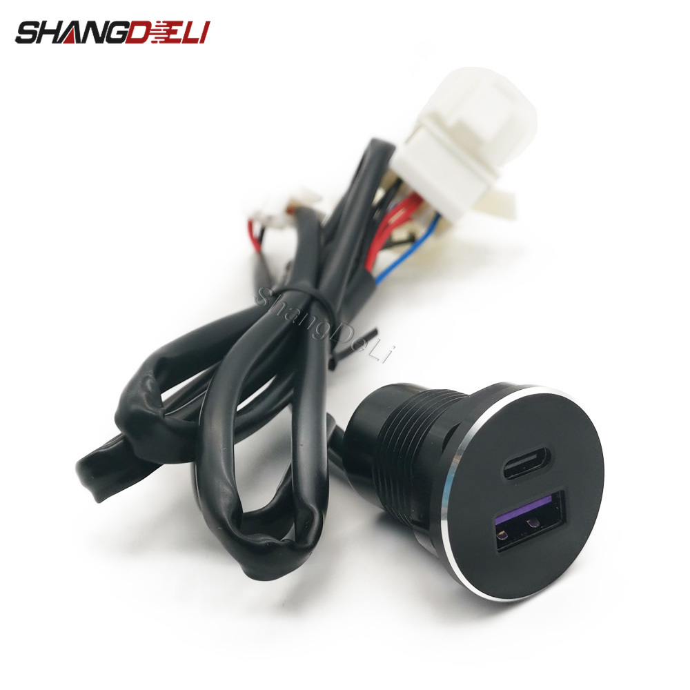 1PC Car Dual USB Outlet Charge - огляд і ціна Usb C Hub