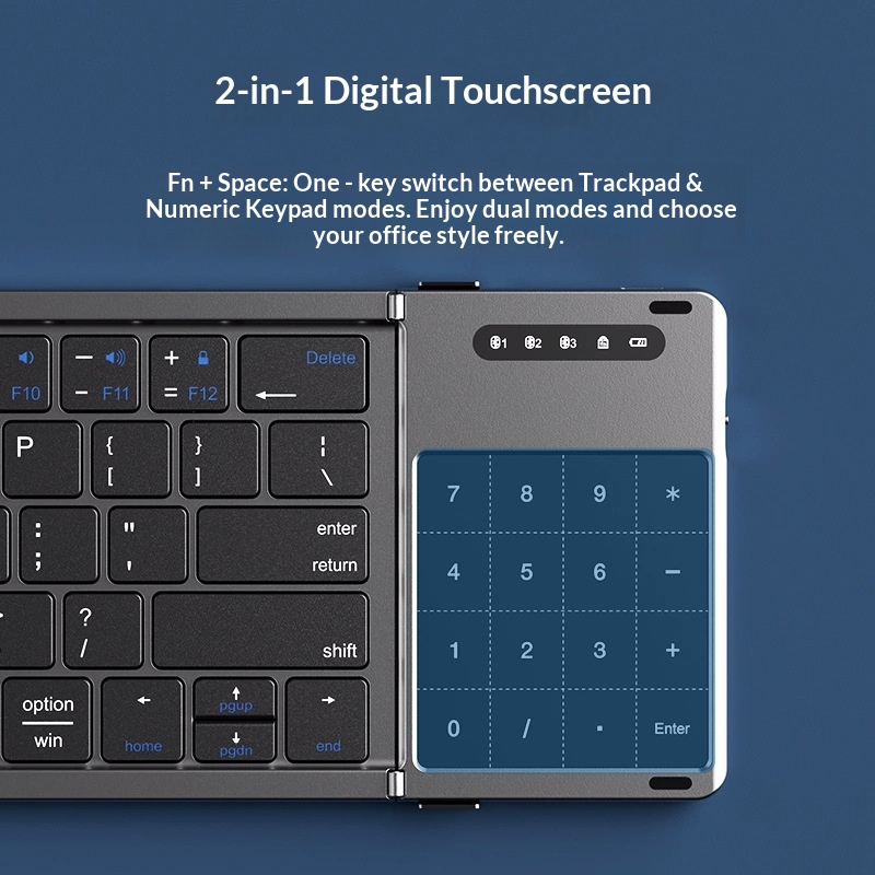 Mengzu Tri Fold Wireless Bluet - огляд і ціна Laptop Mouse